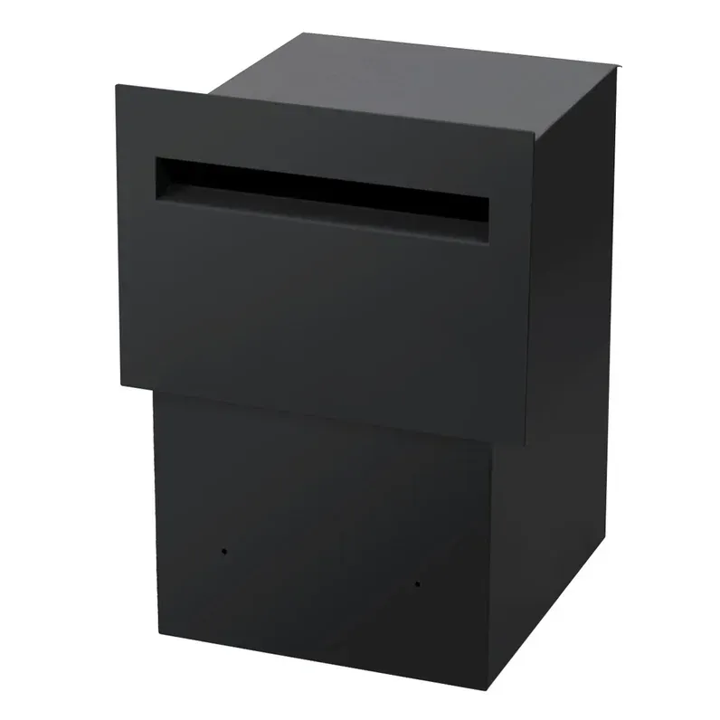 Chelsea Fence Letterbox - Black — Quality Fences 4 U in Gympie, QLD