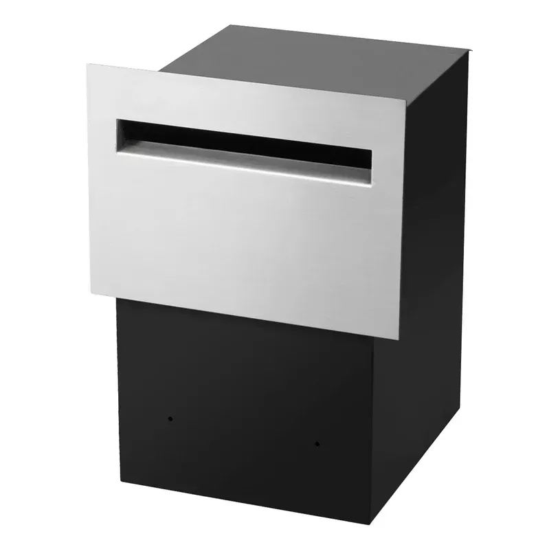 Chelsea Fence Letterbox - Black — Quality Fences 4 U in Gympie, QLD