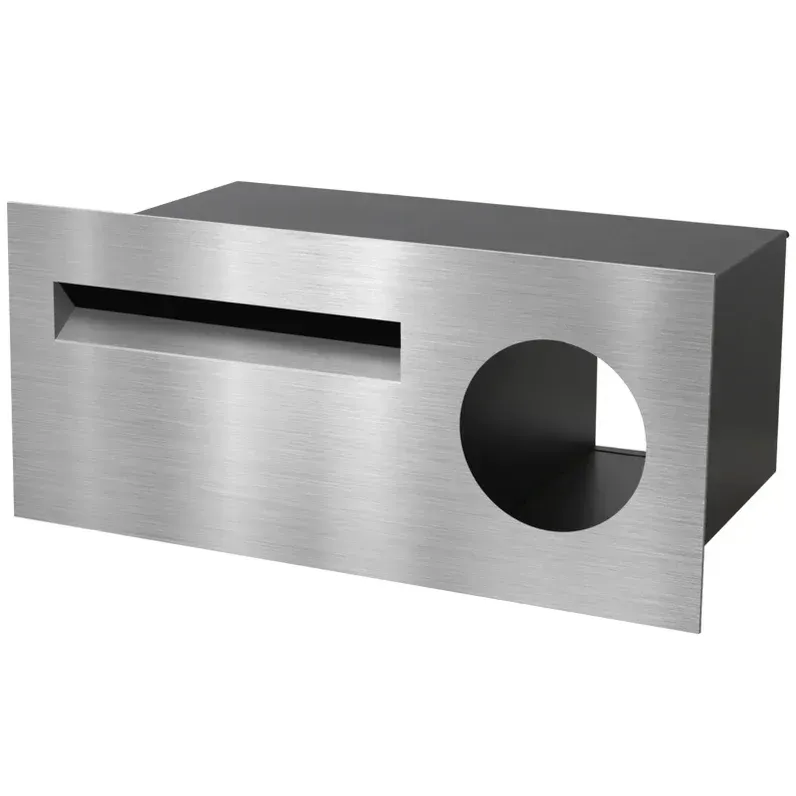 Windsor Fence/Brick Letterbox - Black — Quality Fences 4 U in Gympie, QLD