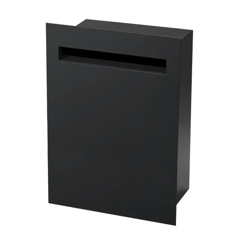 Stroud Fence Letterbox - Black — Quality Fences 4 U in Gympie, QLD