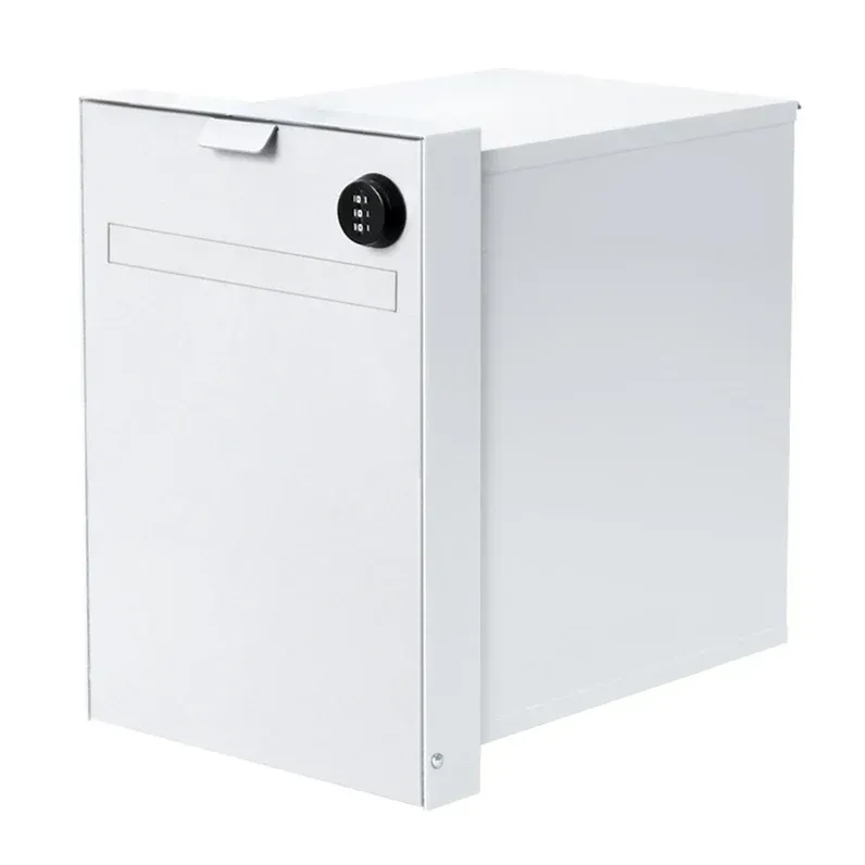 Siena 2 Parcel Fence Letterbox - White — Quality Fences 4 U in Gympie, QLD