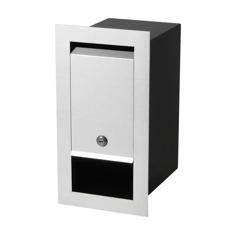Boston Fence/Brick Letterbox - Black — Quality Fences 4 U in Gympie, QLD