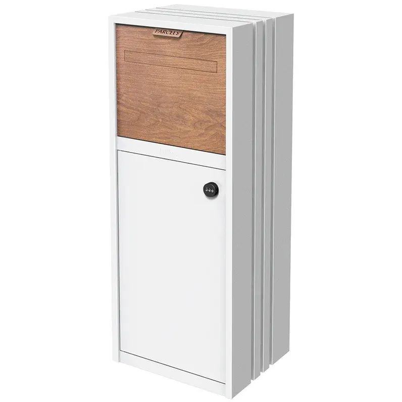 Bondi Parcel Pillar Letterbox - Bark — Quality Fences 4 U in Gympie, QLD