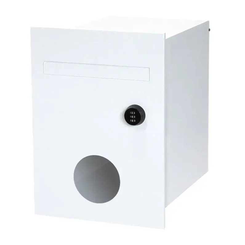 Monza Parcel Fence Letterbox - White — Quality Fences 4 U in Gympie, QLD