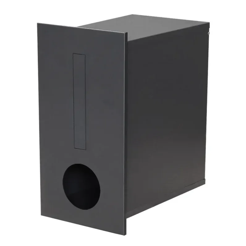 Amalfi Fence Letterbox - Charcoal — Quality Fences 4 U in Gympie, QLD