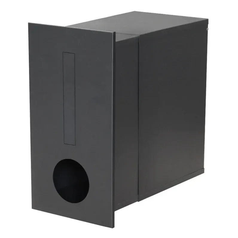 Amalfi Brick Letterbox - Charcoal — Quality Fences 4 U in Gympie, QLD