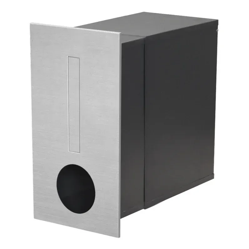 Amalfi Brick Letterbox - Charcoal — Quality Fences 4 U in Gympie, QLD