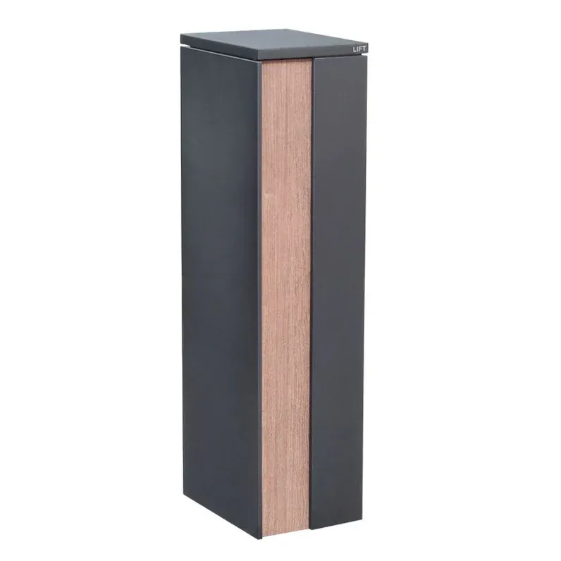 Camden Parcel Pillar Letterbox - Bark — Quality Fences 4 U in Gympie, QLD