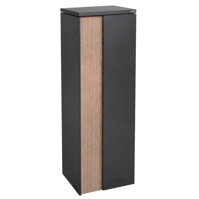 Ascot Parcel Pillar Letterbox - Bark — Quality Fences 4 U in Gympie, QLD