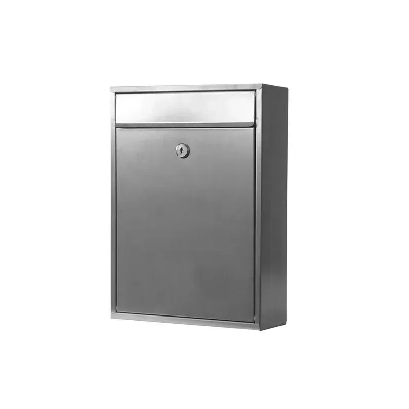 Tottenham Stainless Wall Mount Letterbox — Quality Fences 4 U in Gympie, QLD