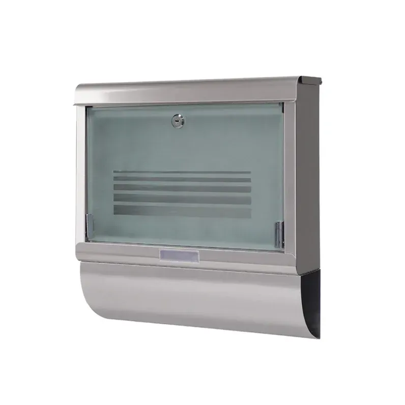 Balmoral Stainless Wall Mount Letterbox — Quality Fences 4 U in Gympie, QLD