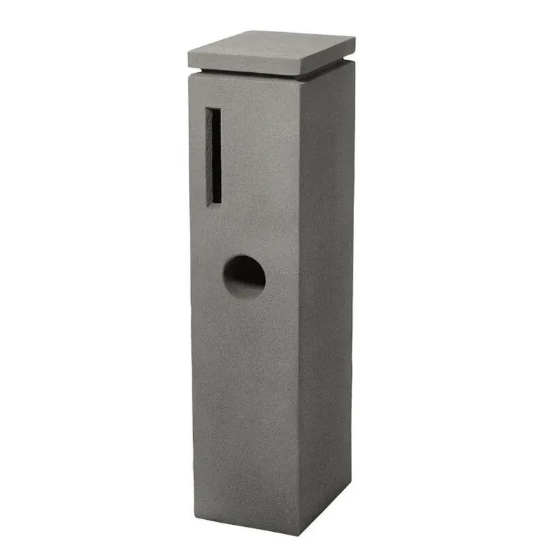 Corby Pillar Letterbox - Latte — Quality Fences 4 U in Gympie, QLD
