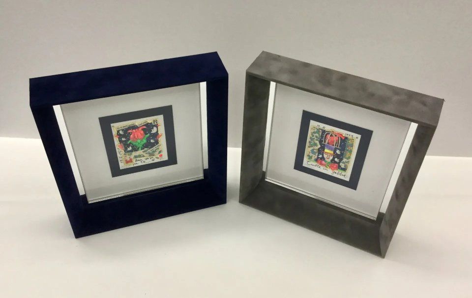 cornici su misura rifinite a mano