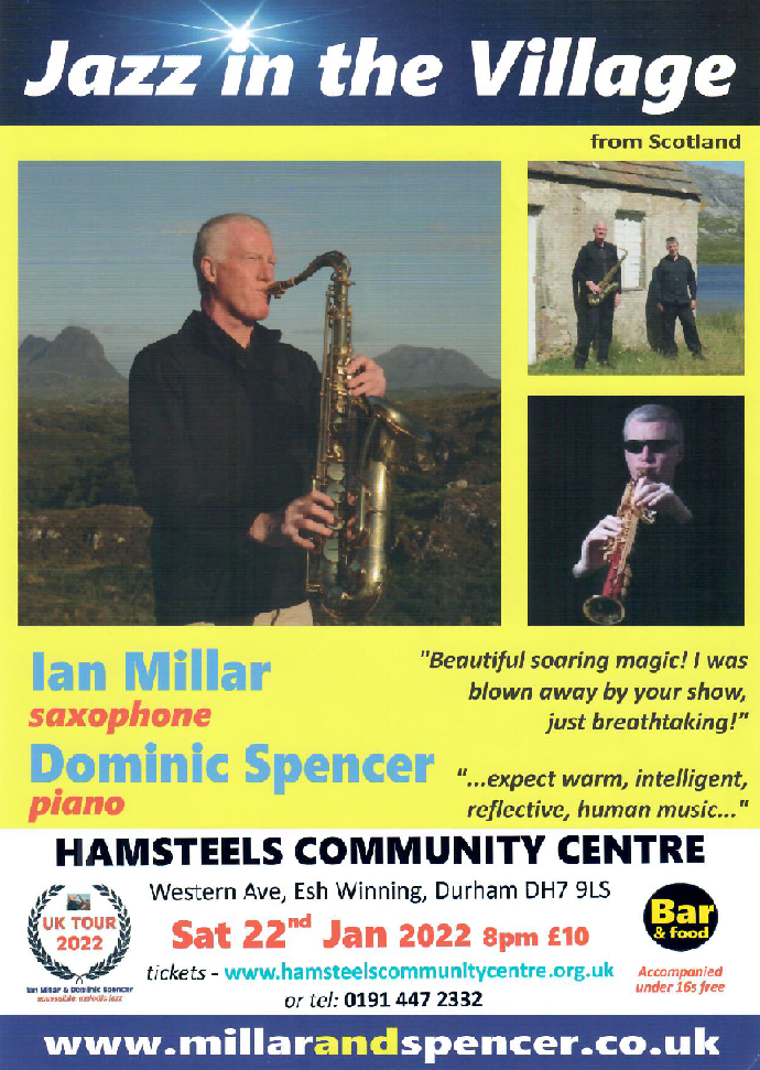 Jazz in the village poster