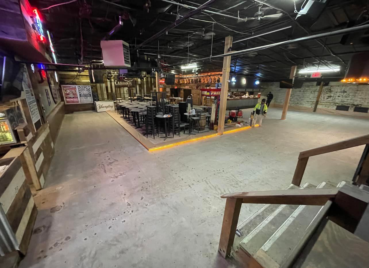 commercial concrete flooring