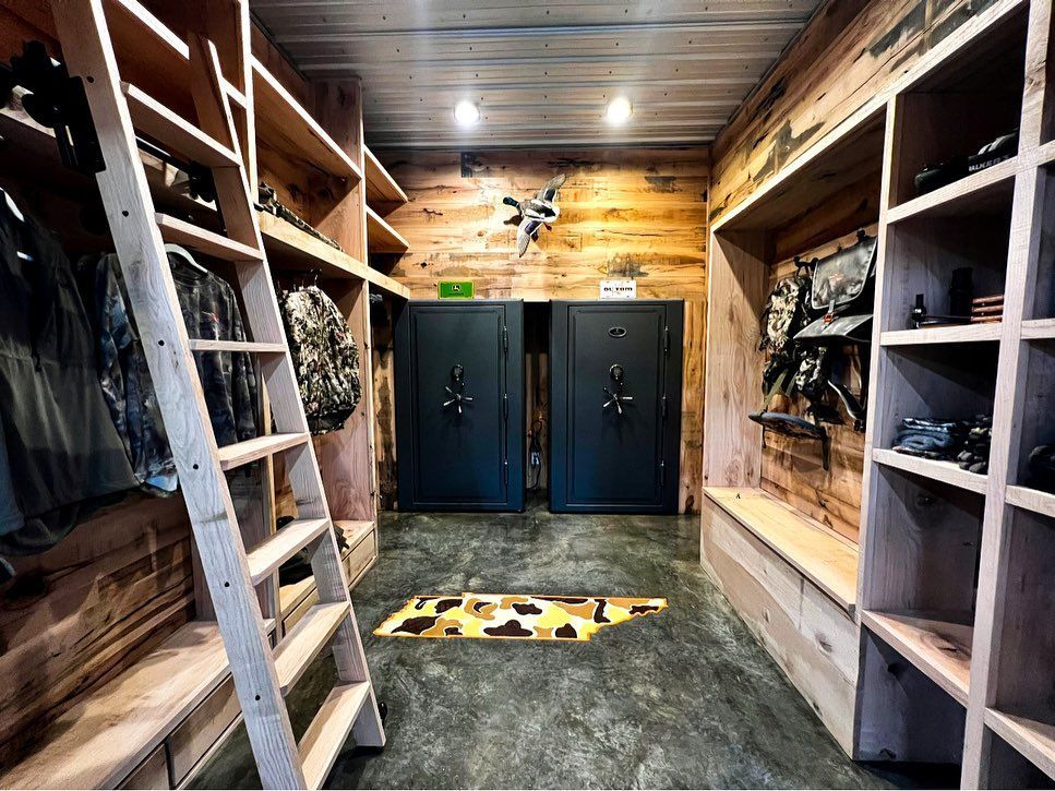 custom tn camo concrete design