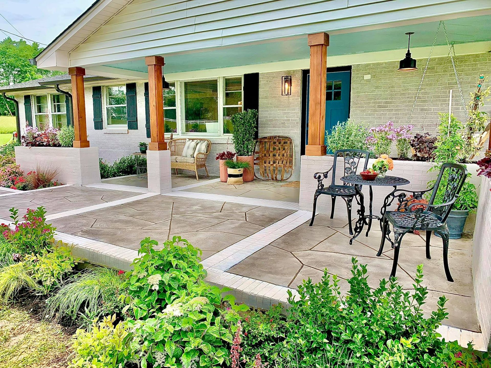 custom concrete porch nashville tn