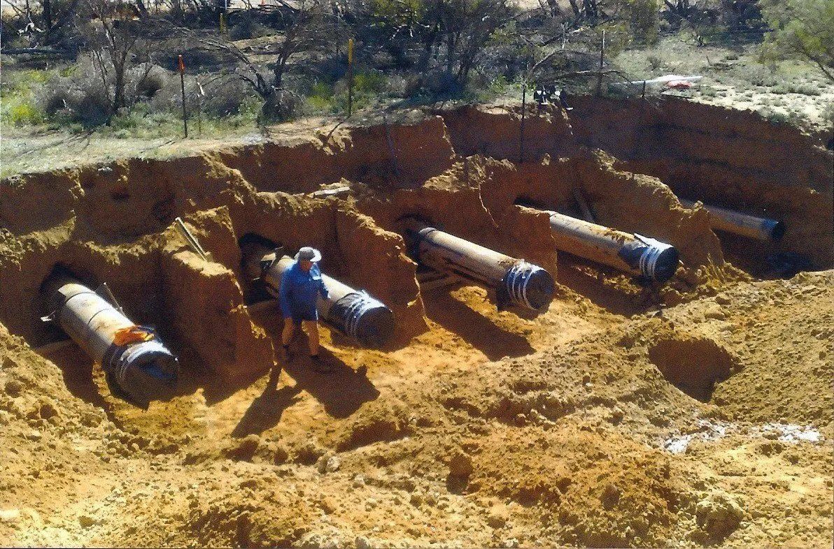 Under Ground Pipe Work