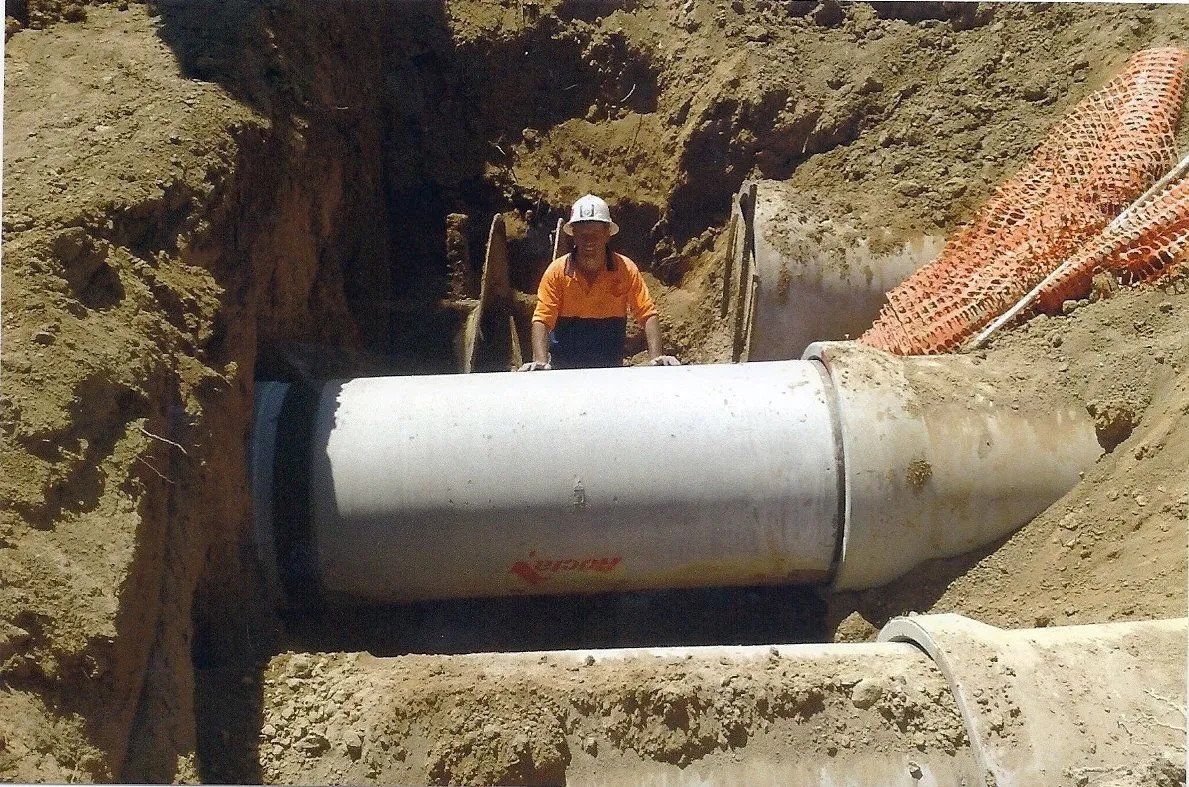 Under Ground Pipe Work Connection