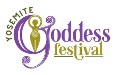 The word goddess is written in yellow on a white background.