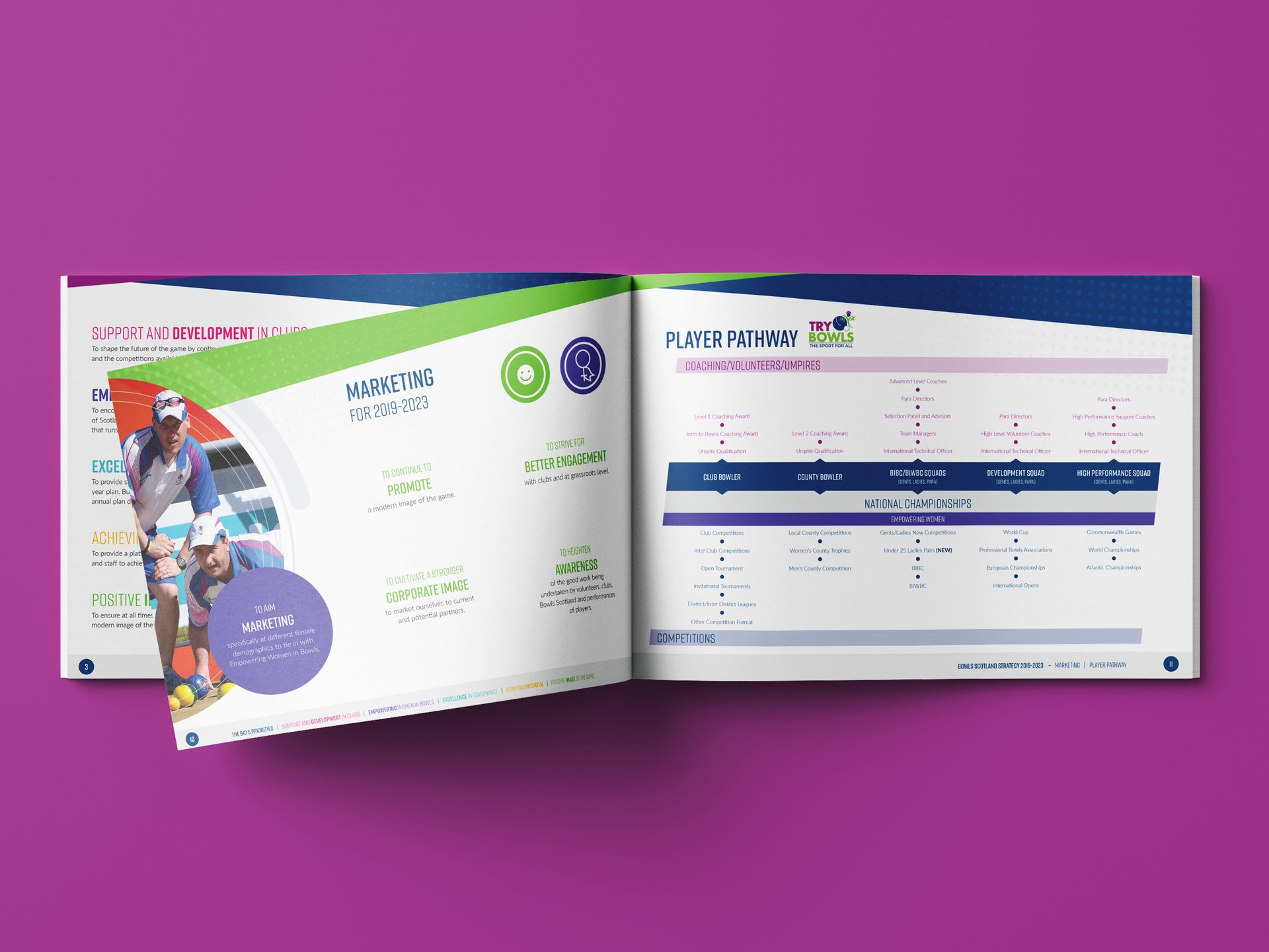 A book is open to a page with a picture of a person on it.