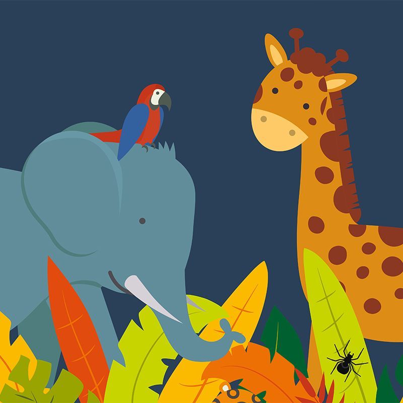 illustration-of-zoo-animals