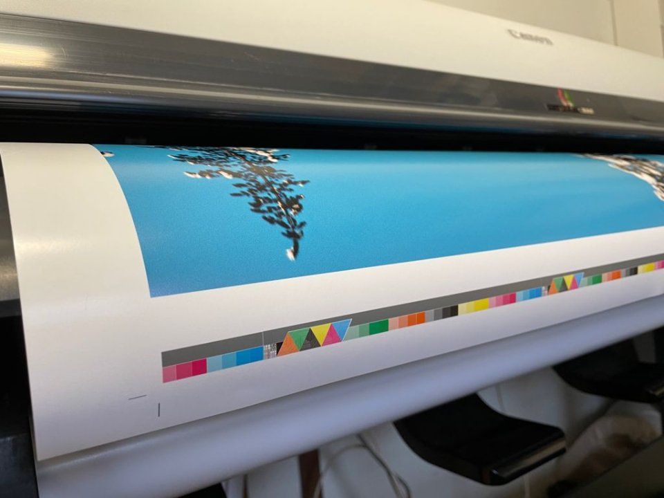 Stampante professionale di grandi dimensioni