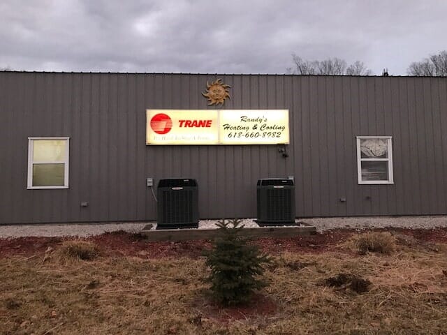 HVAC Company Sign - Randy's Heating & Cooling in New Athens, IL