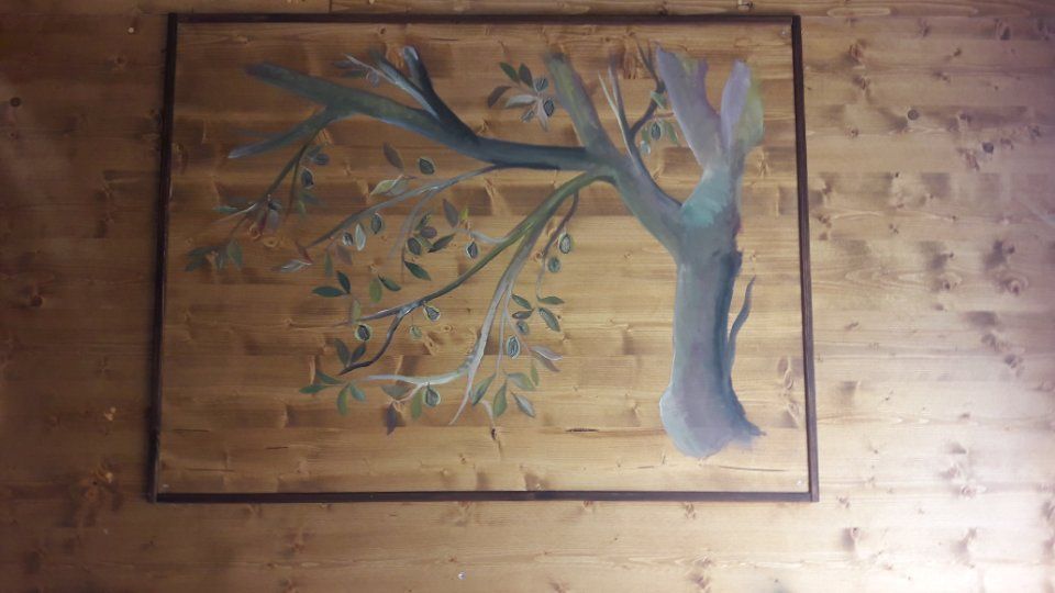 soggiorno in casa di lana di roccia