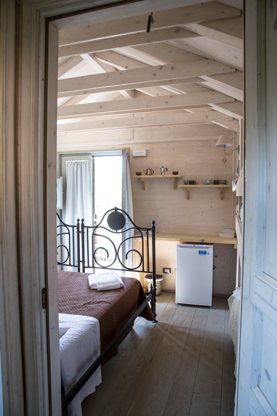 vacanza romantica sull'albero