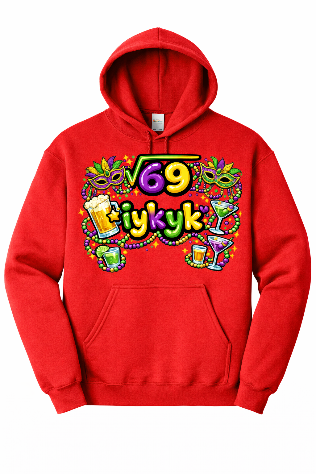 Mardi Gras iykyk hoodie