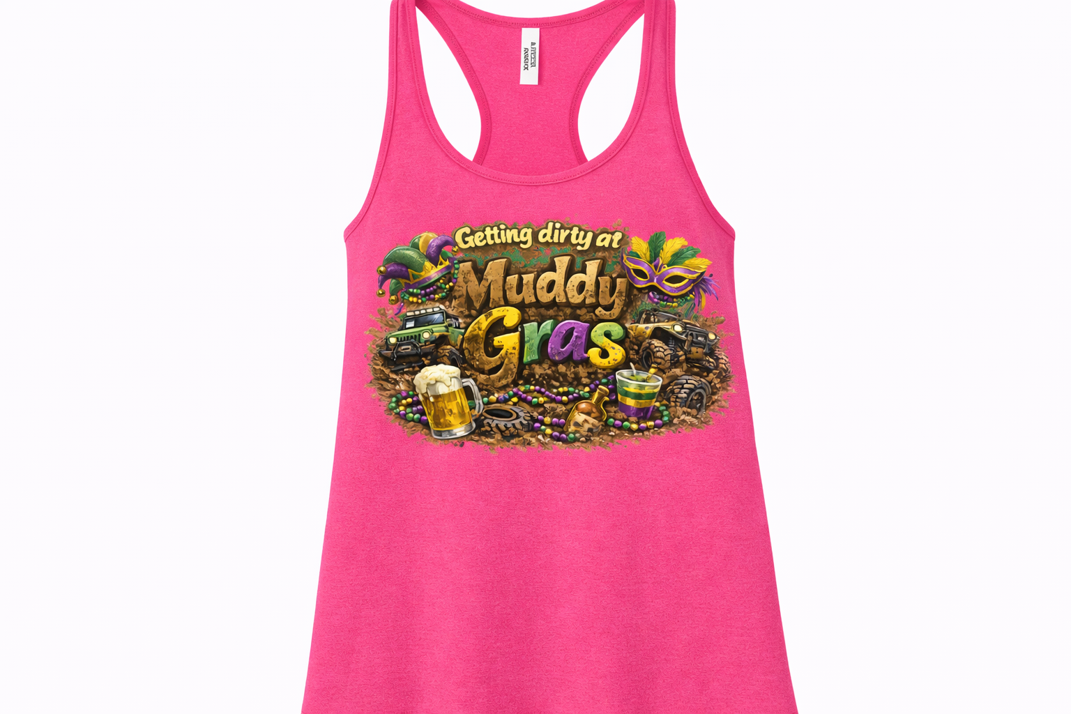 Muddy Gras women's tank