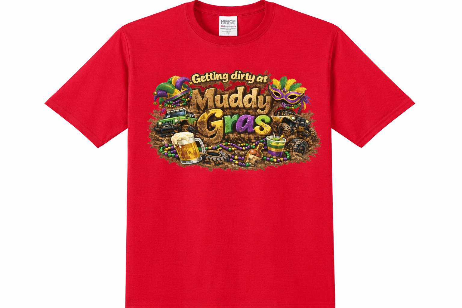 Muddy Gras t-shirt