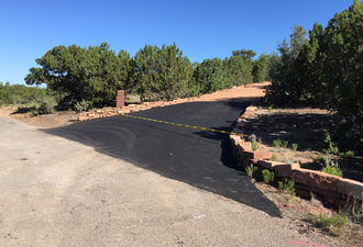 Driveway — Beautiful Driveway in Santa Fe, NM Driveway — Beautiful Driveway in Santa Fe, NM