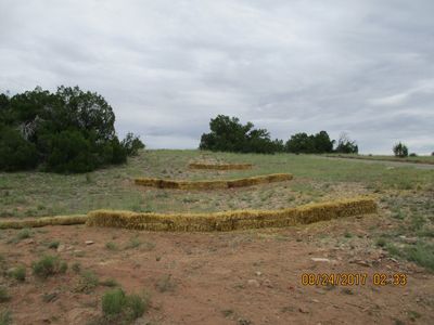 Drainage — Digging holes in Santa Fe, NM