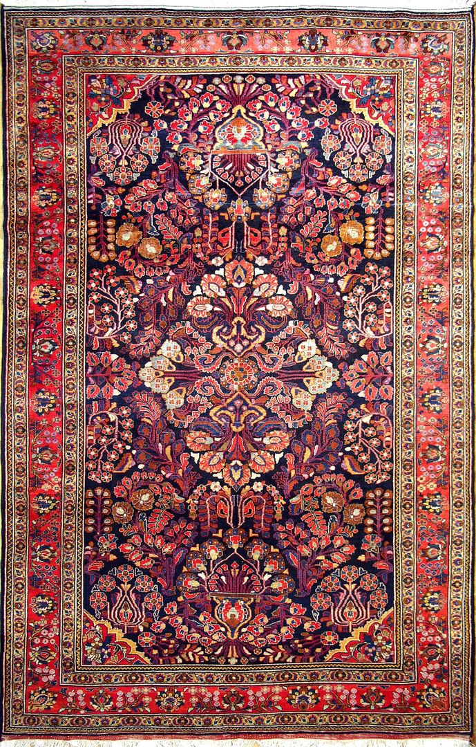 antique persian sarouk armenian