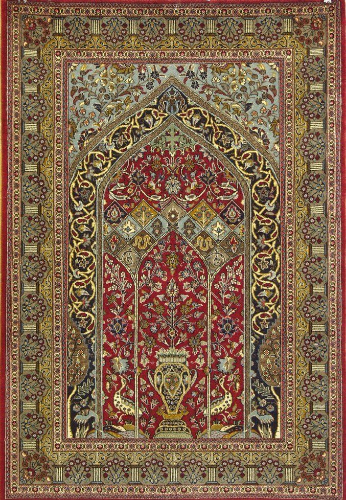 Antique Quom rug