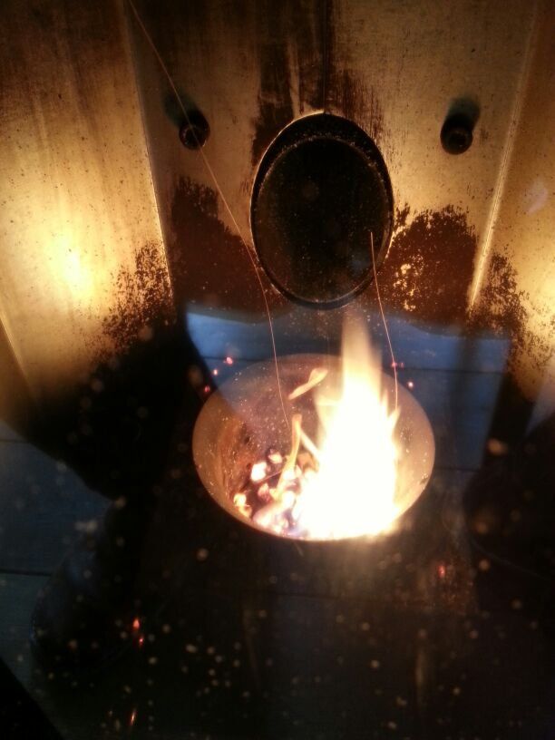 vuurkorf pelletkachel,hoe brand een pelletkachel