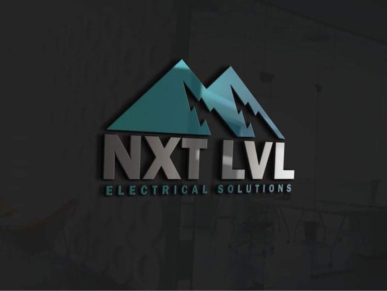 A logo for nxt lvl electrical solutions