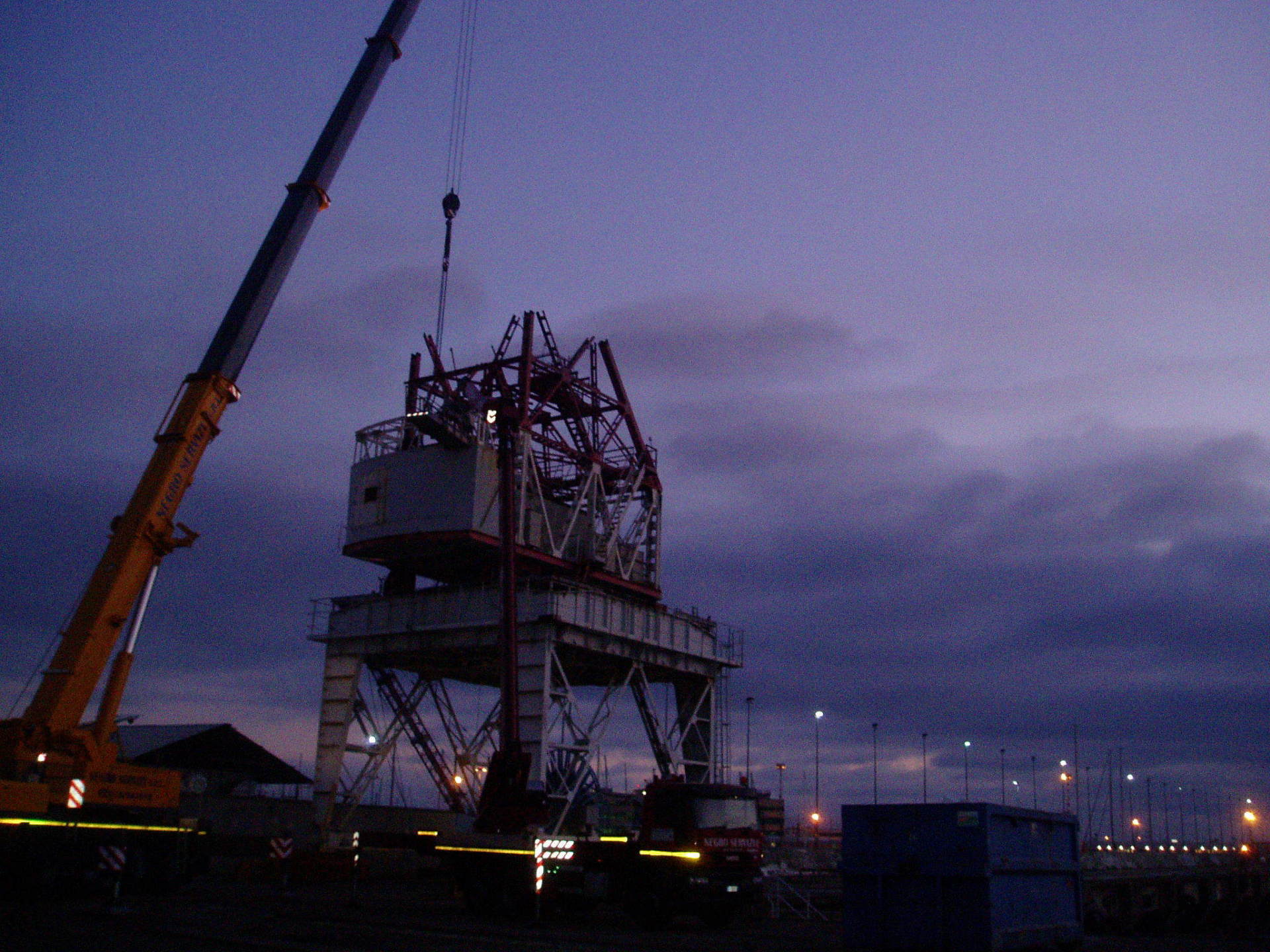 demolition of silos and industrial plants