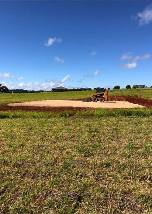 A Cleared Field — Blue Gum Earthworks in Wongabel, QLD