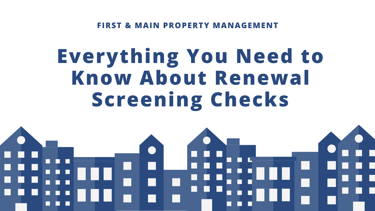 Everything You Need to Know About Renewal Screening Checks