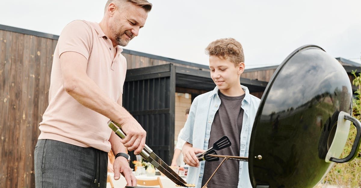 A family barbeque.