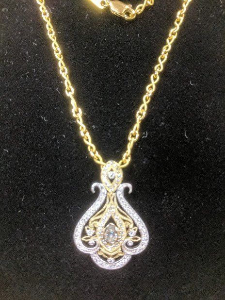 Gold Pendant With Diamonds | Rochester, NY | Jewelry Clinic