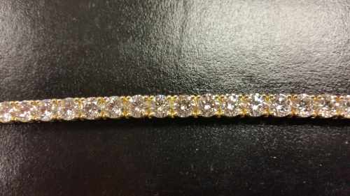 Thin Diamond Coated Bracelet | Rochester, NY | Jewelry Clinic
