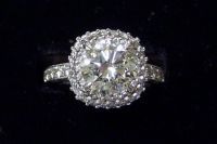 Flower Diamond Ring | Rochester, NY | Jewelry Clinic