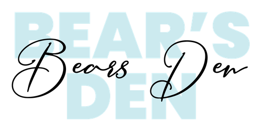 logo of Bear's Den accommodation graphic