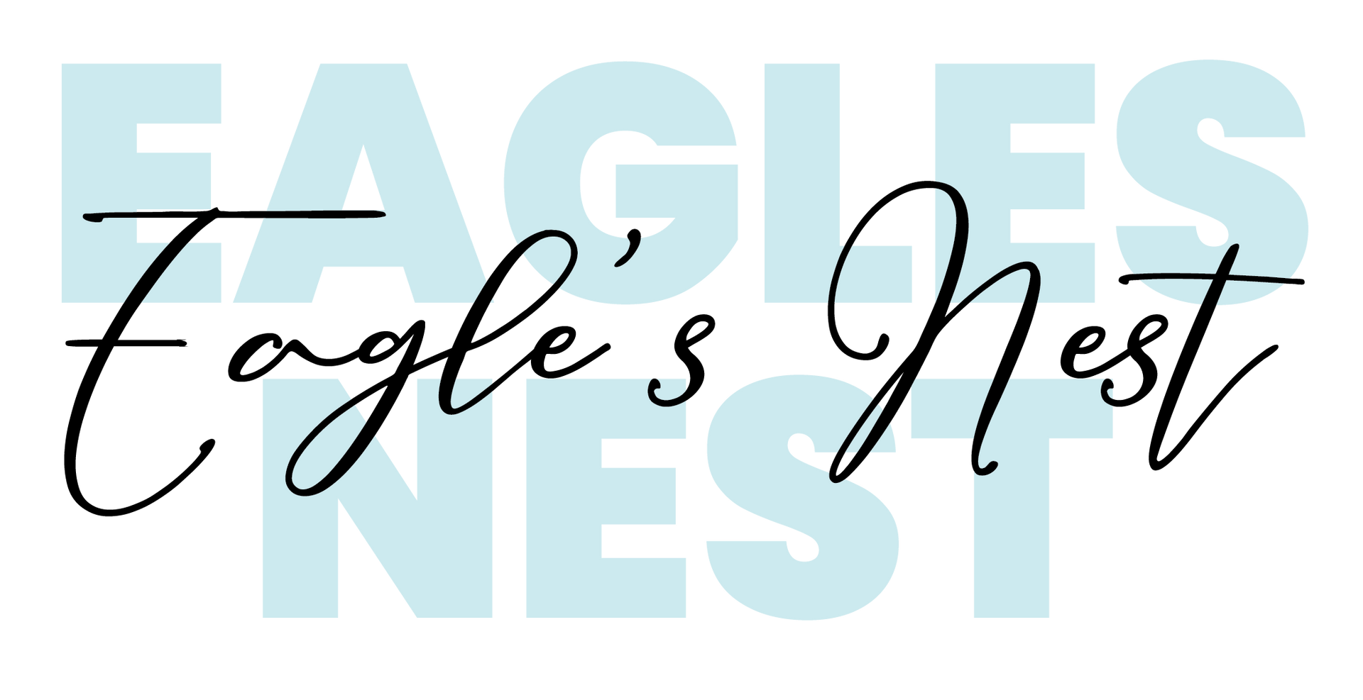 logo of Eagle's Nest accommodation graphic
