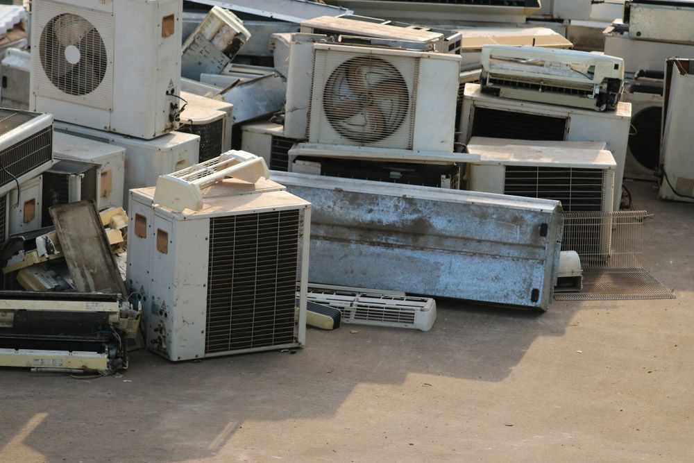 Recycling of Air Conditioner Scrap — Professional Scrap Metal Recycling in Berrimah, NT