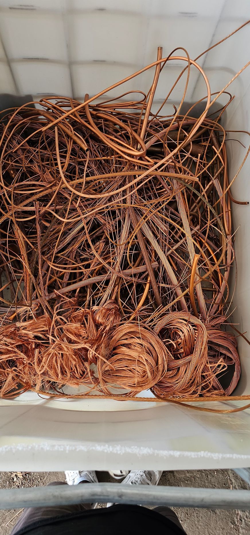 Collection of copper scrap for repurposing — Professional Scrap Metal Recycling in Darwin, NT